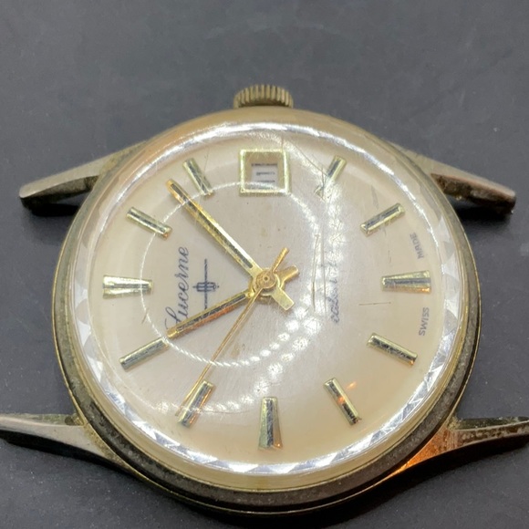 Vintage Lucerne Calender Super Flat Watch - Picture 3 of 5